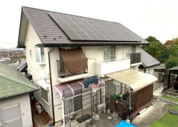 ☆東京都日野市　ニチコントライブリッド蓄電池14.9kWh+カナディアンソーラー9.10kW　設置例